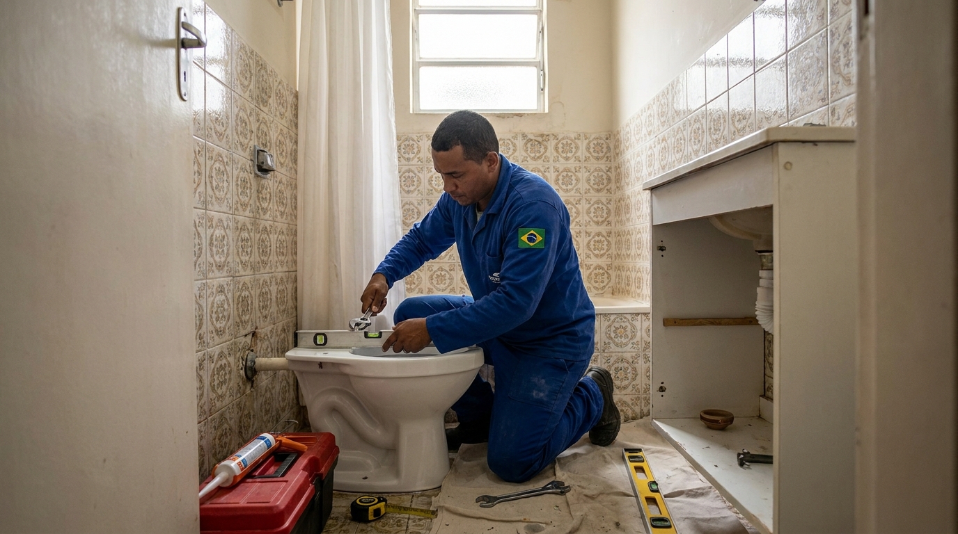 Ajuste de Base e Vedação em Caruaru‑PE